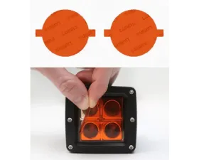 Lamin-X Fog Light Covers Fiat Abarth 500 2011-2019