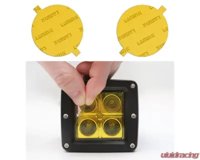 Lamin-X 4" Round Fog Light Covers Jeep Liberty 2002-2007 - J103Y