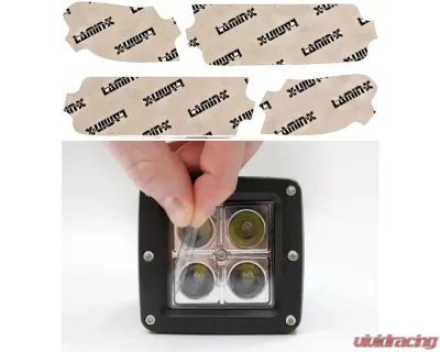 Lamin-X Turn Signal Covers Jeep Wrangler JL w/ Halogen 2018-2020 - J619CL