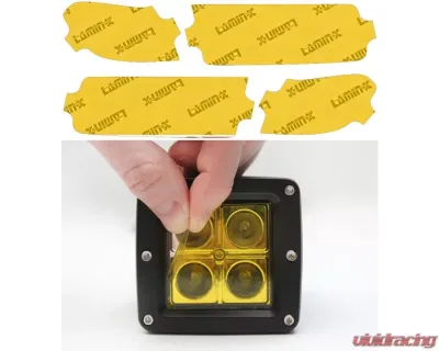 Lamin-X Turn Signal Covers Jeep Wrangler JL w/ Halogen 2018-2020 - J619Y