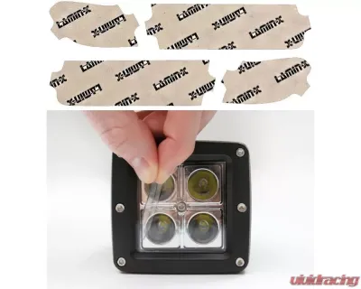 Lamin-X Turn Signal Covers Jeep Wrangler JL w/ LED 2018-2020 - J623CL