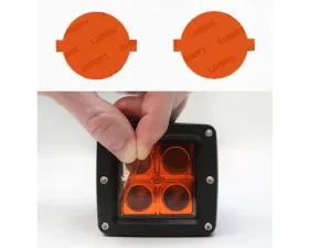 Lamin-X Round Fog Light Covers Mercedes C-Class Sport 2008-2011