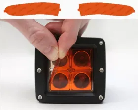 Lamin-X Side Mirror Turn Signal Covers Mercedes M-Class 2006-2008