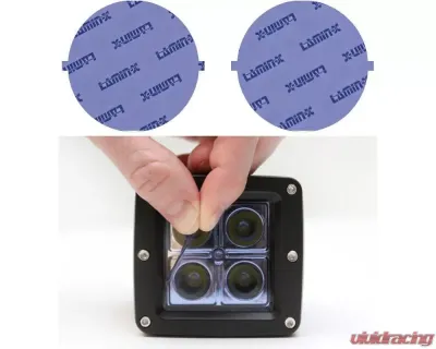 Lamin-X 2.5" Round Light Covers - SB-2.5B