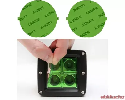 Lamin-X 2.5" Round Light Covers - SB-2.5GR