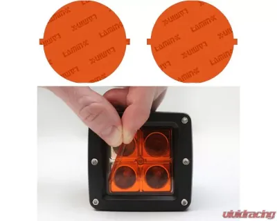 Lamin-X 3.125" Round Light Covers - SB-3.125A