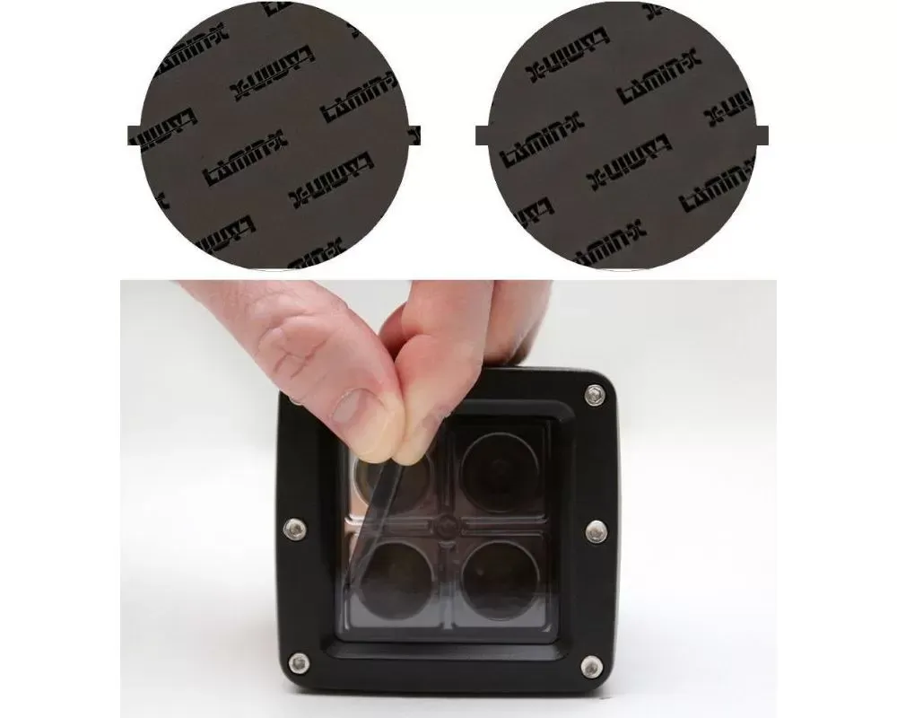 Lamin-X 3.25" Round Light Covers - SB-3.25G