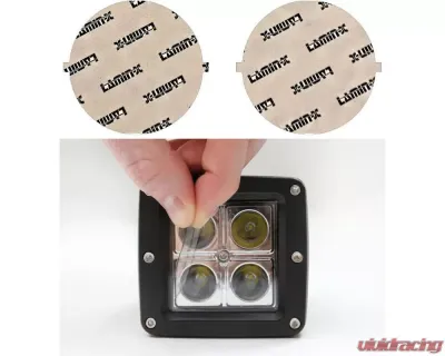Lamin-X 3.5" Round Light Covers - SB-3.5CL