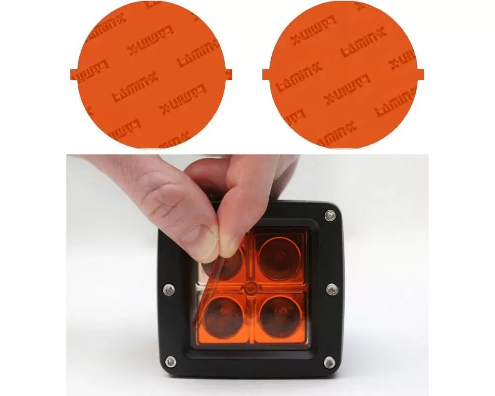 Lamin-X 3.75" Round Light Covers - SB-3.75A