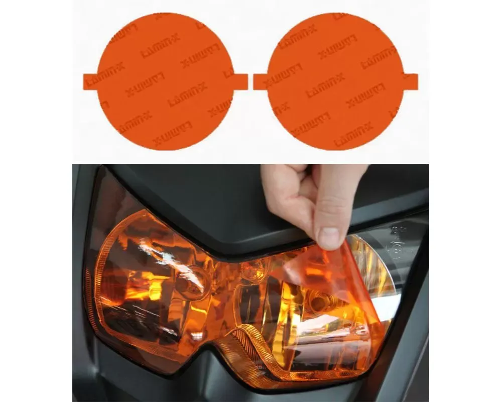 Lamin-X 4" Round Auxillary Headlight Covers Harley Davidson Electra Glide - HD001A