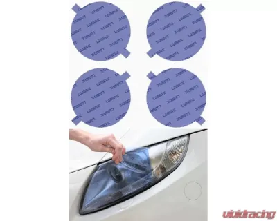 Lamin-X 7" Rounds Euro Headlight Covers Volkswagen 1977-1992 - VW009EB