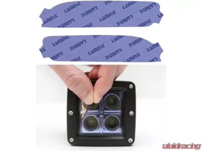 Lamin-X Daytime Running Light Covers Blue Dodge Durango 2021-2023 - D141B