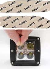 Lamin-X Daytime Running Light Covers Clear Dodge Durango 2021-2023                                     - D141CL - Image 3
