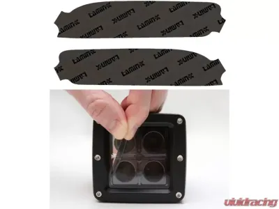 Lamin-X Daytime Running Light Covers Gunsmoke Dodge Durango 2021-2023 - D141G