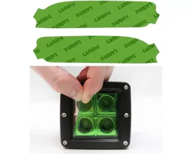 Lamin-X Daytime Running Light Covers Green Dodge Durango 2021-2023