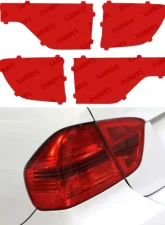 Lamin-X Tail Light Covers Red Mercedes-Benz S-Class Sedan 2021-2023                                     - MB285R - Image 5