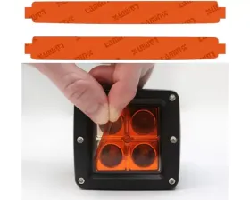 Lamin-X Daytime Running Light Covers Amber Jeep Wagoneer 2022-2023