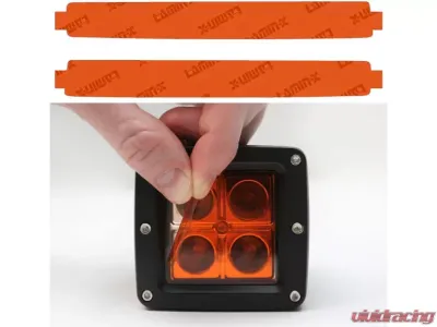 Lamin-X Daytime Running Light Covers Amber Jeep Wagoneer 2022-2023 - J130A
