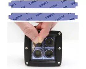 Lamin-X Daytime Running Light Covers Blue Jeep Wagoneer 2022-2023