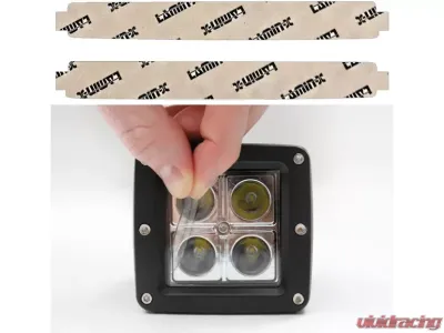 Lamin-X Daytime Running Light Covers Clear Jeep Wagoneer 2022-2023 - J130CL