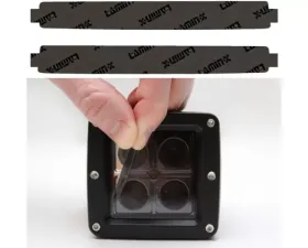 Lamin-X Daytime Running Light Covers Gunsmoke Jeep Wagoneer 2022-2023