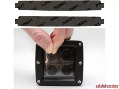 Lamin-X Daytime Running Light Covers Gunsmoke Jeep Wagoneer 2022-2023 - J130G