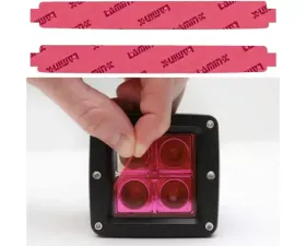 Lamin-X Daytime Running Light Covers Pink Jeep Wagoneer 2022-2023