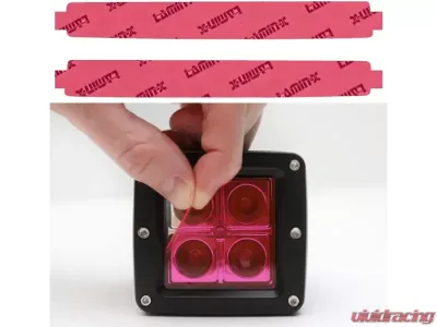 Lamin-X Daytime Running Light Covers Pink Jeep Wagoneer 2022-2023 - J130P