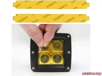 Lamin-X Daytime Running Light Covers Yellow Jeep Wagoneer 2022-2023 - J130Y