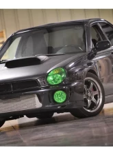 Lamin-X Fog Light Covers Gunsmoke Jeep Compass Trailhawk 2022-2023                                     - J132G - Image 7