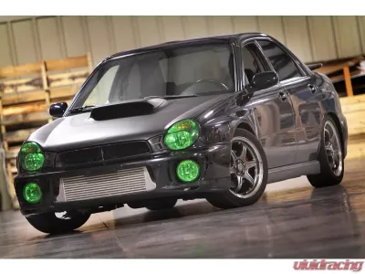 Lamin-X Fog Light Covers Gunsmoke Jeep Compass Trailhawk 2022-2023 - J132G