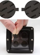 Lamin-X Fog Light Covers Gunsmoke Jeep Compass Trailhawk 2022-2023                                     - J132G - Image 12