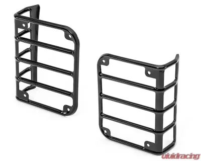Tactik Euro Style Taillight Guards Jeep Wrangler JK and Unlimited 2007-2018 - 13117 0101