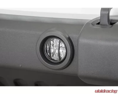 Tactik Euro Style Fog Light Guards Jeep Wrangler JK 2007-2018 - 13117 0114