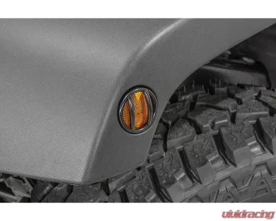 Tactik Euro Style Side Marker Guards Jeep Wrangler JK 2007-2018 - 13117 0123