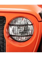 Tactik Euro Style Headlight Guards Jeep Wrangler JL 2018-2022 | Jeep Gladiator JT 2020-2022                                     - 13117 0130 - Image 3