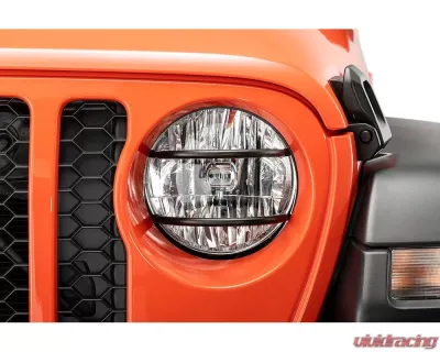 Tactik Euro Style Headlight Guards Jeep Wrangler JL 2018-2022 | Jeep Gladiator JT 2020-2022 - 13117 0130