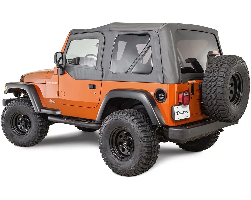Tactik Replacement Soft Top With Door Skins Jeep Wrangler TJ 1997-2006 - TJ-SPC-TNT-DR