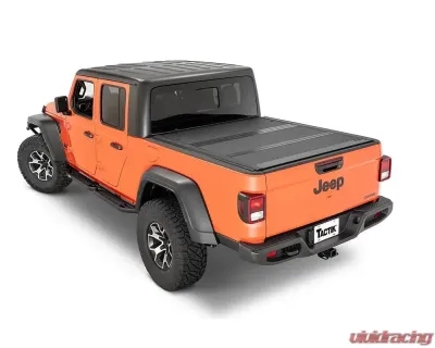 Tactik 2433109 Low Profile Hard Tri-Fold Tonneau Cover Jeep Gladiator JT 2020-2023 - 12074-1000