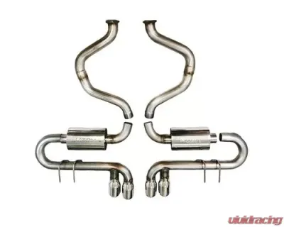 MRT QuadFlow Axle-Back Chevrolet Corvette C5 1997-2004 - 91B101