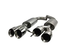 MRT Interceptor Quad-Tip Axle-Back Ford Mustang GT 2018+