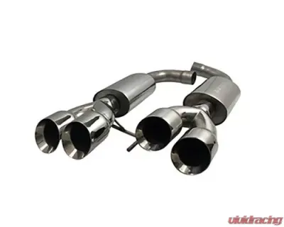 MRT Interceptor Quad-Tip Axle-Back Ford Mustang GT 2018+ - 91U920