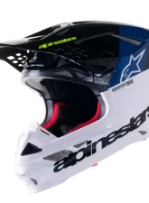 Alpinestars 2023 Supertech M8 Radium 2 Helmet                                     - 8301523-9702-XL - Image 7