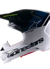 Alpinestars 2023 Supertech M8 Radium 2 Helmet                                     - 8301523-9702-XL - Image 4
