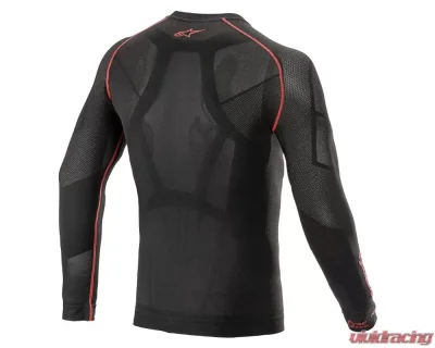 Alpinestars Black | Red Ride Tech V2 Summer Top Long Sleeve - 2X Large Size - 4752521-13-XXL