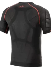 Alpinestars Black | Red 2021 Ride Tech V2 Summer Top Short Sleeve - Medium/Large Size                                     - 4752721-13-M/L - Image 2