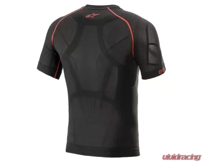 Alpinestars Black | Red 2021 Ride Tech V2 Summer Top Short Sleeve - 2X Large Size - 4752721-13-XL2X