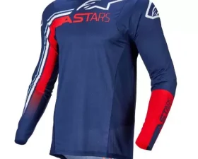 Alpinestars Motocross Superstretch Blaze Jersey Dark Blue | Bright Red | White L CLEARANCE