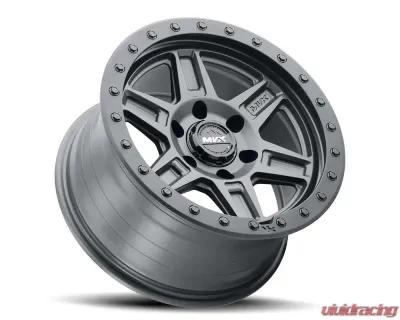 ESR Wheels VX61 Wheel 17x9 6x139.7 0mm Matte Grey | Matte Black - 79065500 VX61MGRY
