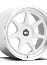 ESR Wheels CR7 Wheel 18x10.5 5x114.3 22mm Gloss White | Machined Lip                                     - 80551422_CR7WHT-ML - Image 3